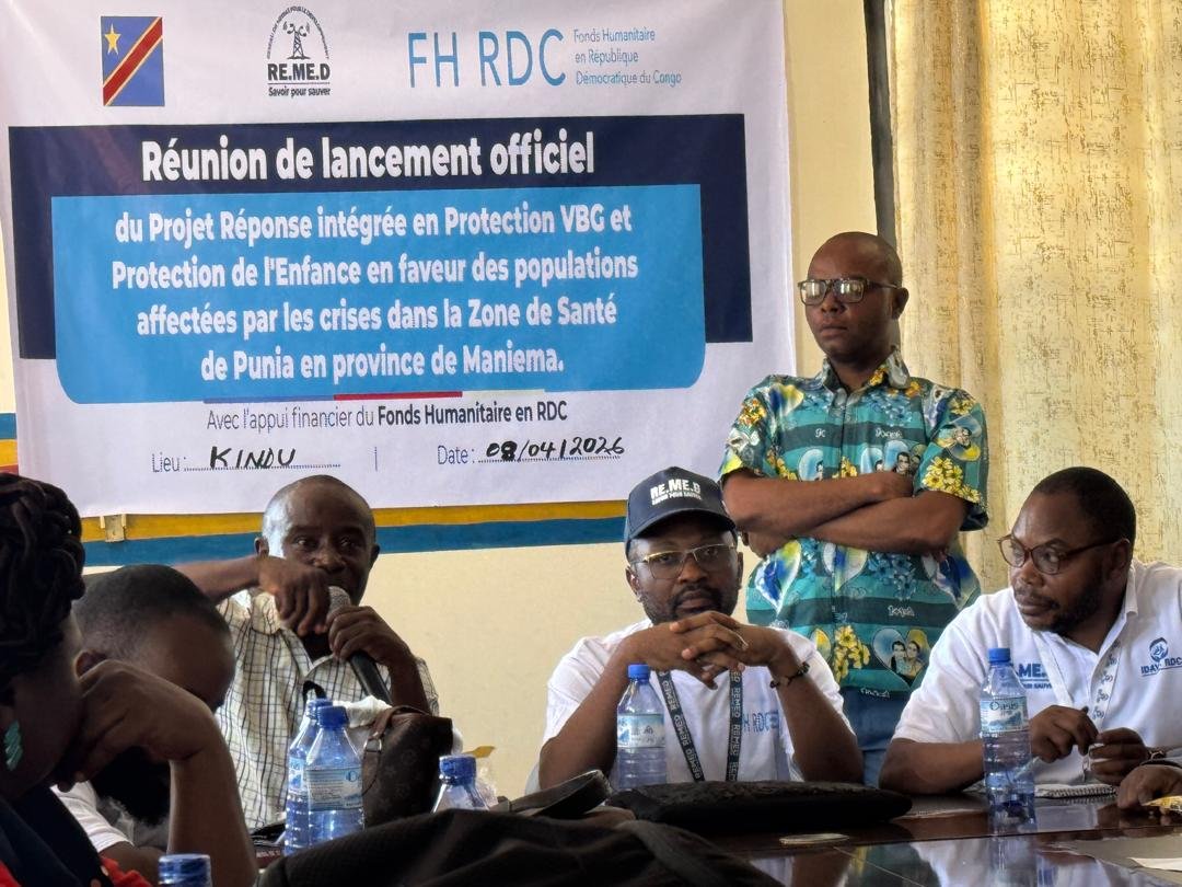 KINDU: Lancement officiel du projet de réponse intégrée en Protection VBG et Protection de l’Enfance.